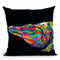 Crocodile Smile Throw Pillow By Bob Weer - All About Vibe
