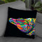 Crocodile Smile Throw Pillow By Bob Weer - All About Vibe