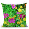 Pop Art Flowers 1216 Throw Pillow By Howie Green - All About Vibe