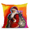 Pop Art Santa Throw Pillow By Howie Green - All About Vibe