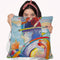 Pop Art Thinker Throw Pillow By Howie Green - All About Vibe