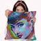 Audrey Hepburn Throw Pillow By Howie Green - All About Vibe