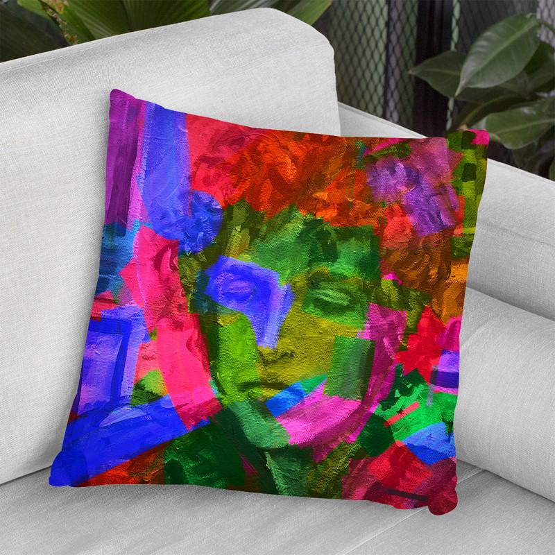 Bob Dylan Throw Pillow By Howie Green - All About Vibe
