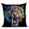 Sabertooth Throw Pillow By Bob Weer - All About Vibe