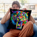 Sabertooth Throw Pillow By Bob Weer - All About Vibe