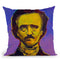 Edgar Allan Poe Throw Pillow By Howie Green - All About Vibe