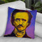 Edgar Allan Poe Throw Pillow By Howie Green - All About Vibe