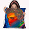 Elvis Rainbow Throw Pillow By Howie Green - All About Vibe
