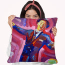 Frank Sinatra Throw Pillow By Howie Green - All About Vibe