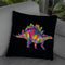 Stegosaurus Throw Pillow By Bob Weer - All About Vibe