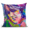 George Harrison Throw Pillow By Howie Green - All About Vibe