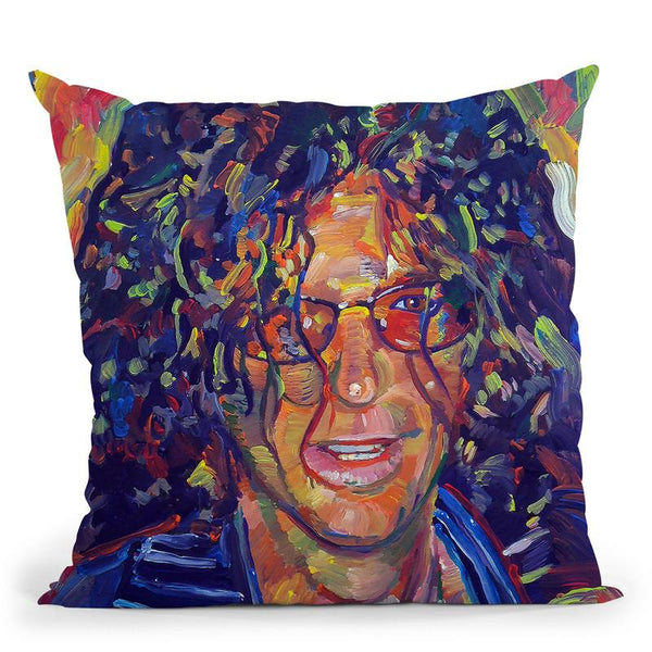 Howard Stern Throw Pillow By Howie Green - All About Vibe
