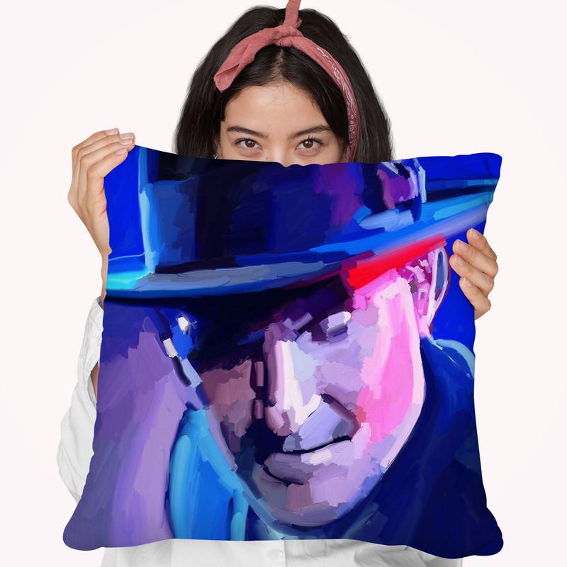 James Taylor Throw Pillow By Howie Green - All About Vibe