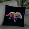 Triceratops Throw Pillow By Bob Weer - All About Vibe