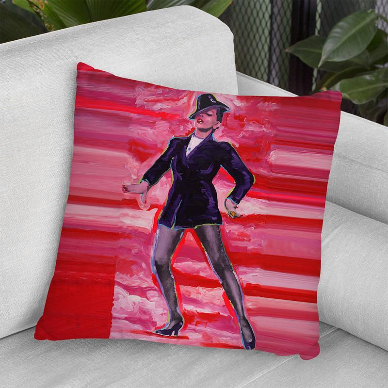 Judy Garland Throw Pillow By Howie Green - All About Vibe