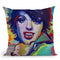 Liza Minelli Throw Pillow By Howie Green - All About Vibe