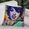 Liza Minelli Throw Pillow By Howie Green - All About Vibe