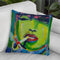 Madonna Smoking Throw Pillow By Howie Green - All About Vibe