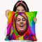 Mama Cass Throw Pillow By Howie Green - All About Vibe