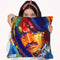 Ringo Starr Throw Pillow By Howie Green - All About Vibe