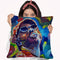 Stevie Wonder Throw Pillow By Howie Green - All About Vibe