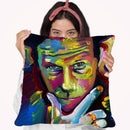 Tom Waits Throw Pillow By Howie Green - All About Vibe