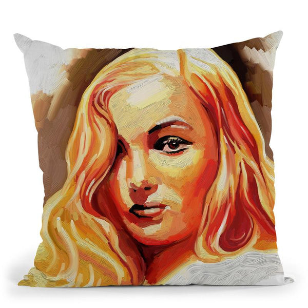 Veronica Lake Throw Pillow By Howie Green - All About Vibe