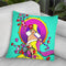 Pop-Art-Deco-Lady-217 Throw Pillow By Howie Green - All About Vibe