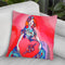 Pop-Art-Heart-Valentine-Lady Throw Pillow By Howie Green - All About Vibe
