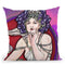 Pop-Art-Mucha-Lady-217 Throw Pillow By Howie Green - All About Vibe