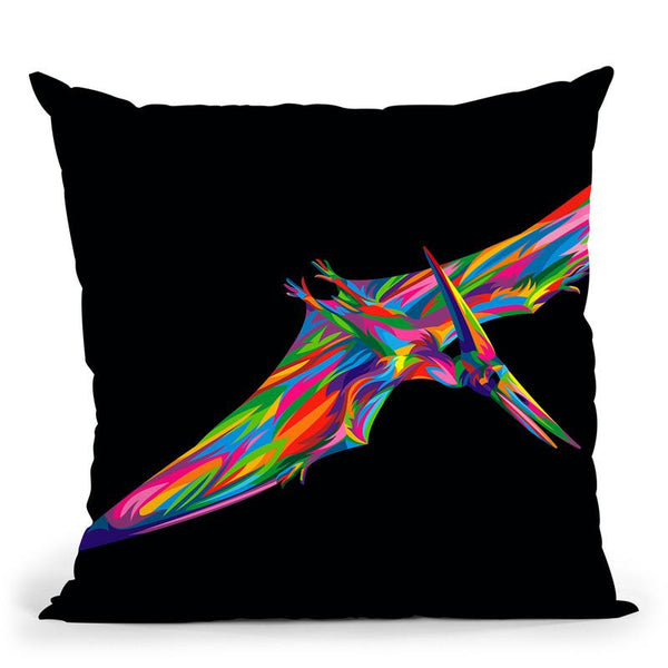 Pterodactyl Throw Pillow By Bob Weer - All About Vibe