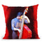 Bass-Player Throw Pillow By Howie Green - All About Vibe