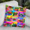Pop-Art-Kiddie-Rides Throw Pillow By Howie Green - All About Vibe