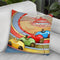Pop-Art-Retro-Toy-Race-Cars Throw Pillow By Howie Green - All About Vibe