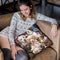Puppy Pals Throw Pillow By Jenny Newland - All About Vibe