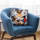 Cozy Kittens Throw Pillow By Jenny Newland - All About Vibe