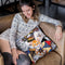 Cozy Kittens Throw Pillow By Jenny Newland - All About Vibe