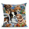 Country Pups Throw Pillow By Jenny Newland - All About Vibe