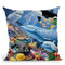 Sealife Throw Pillow By Jenny Newland - All About Vibe