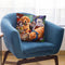 Helpful Garden Paws Throw Pillow By Jenny Newland - All About Vibe