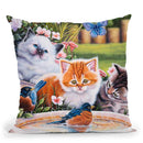 Splashing Up Some Fun Throw Pillow By Jenny Newland - All About Vibe