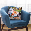Splashing Up Some Fun Throw Pillow By Jenny Newland - All About Vibe