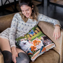 Splashing Up Some Fun Throw Pillow By Jenny Newland - All About Vibe