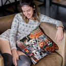 Country Pups And Kittens Ii Throw Pillow By Jenny Newland - All About Vibe