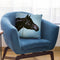 Black Arabian Throw Pillow By Jenny Newland - All About Vibe