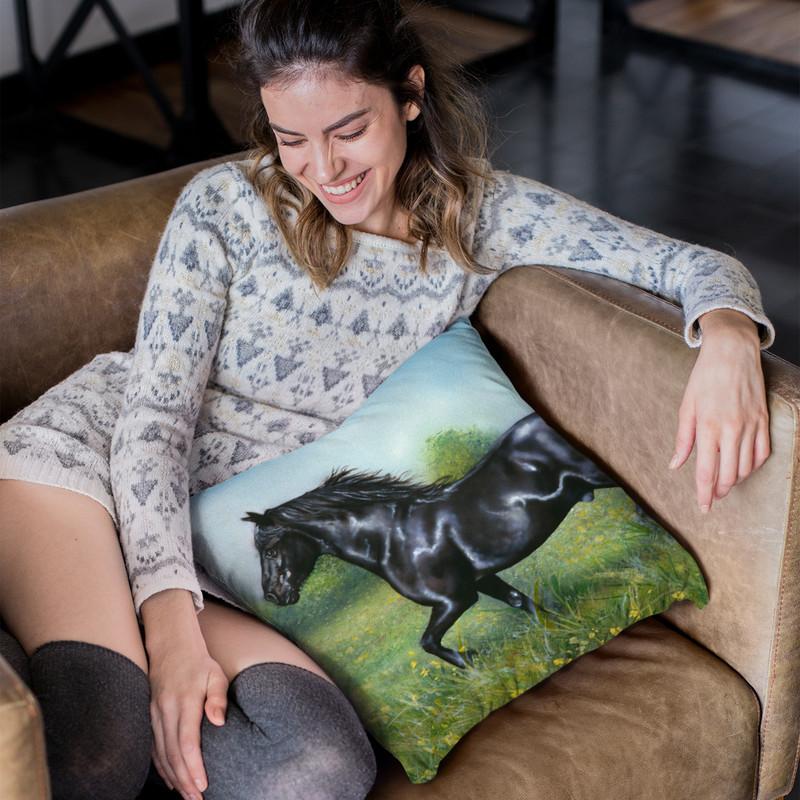 Free Spirit Throw Pillow By Jenny Newland - All About Vibe