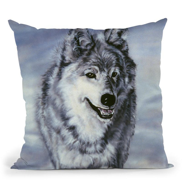 Lord Of The Winterland Throw Pillow By Jenny Newland - All About Vibe