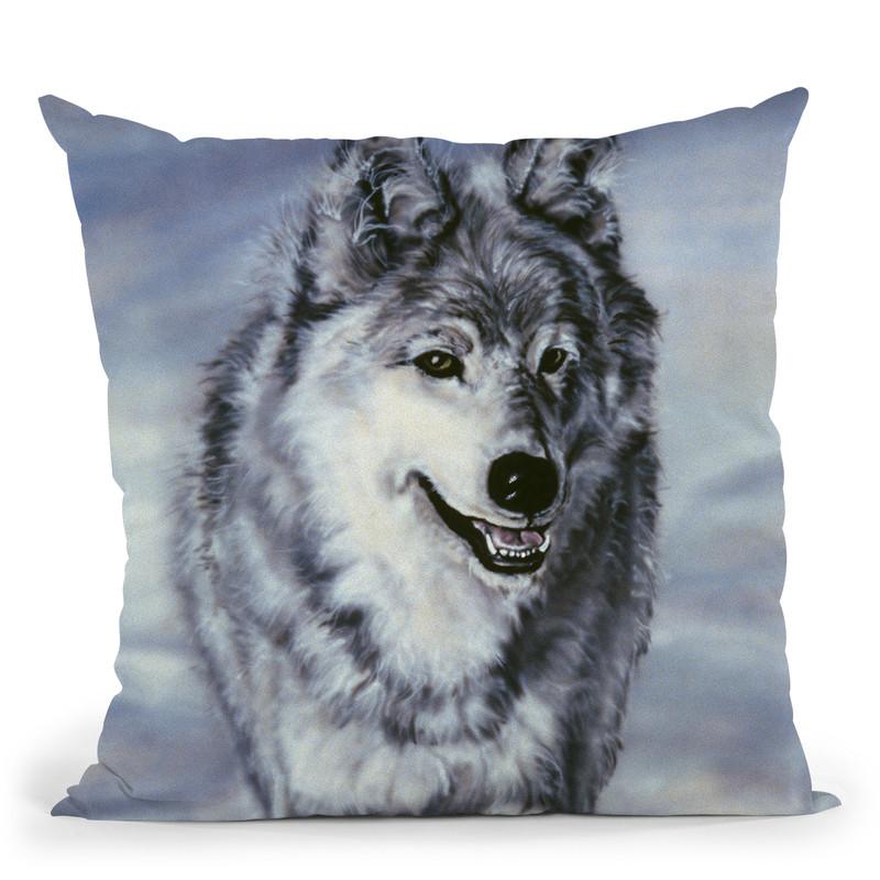 Lord Of The Winterland Throw Pillow By Jenny Newland - All About Vibe