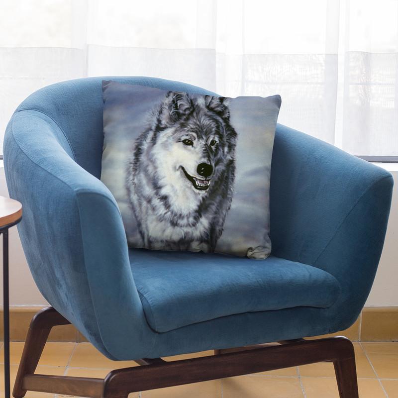 Lord Of The Winterland Throw Pillow By Jenny Newland - All About Vibe