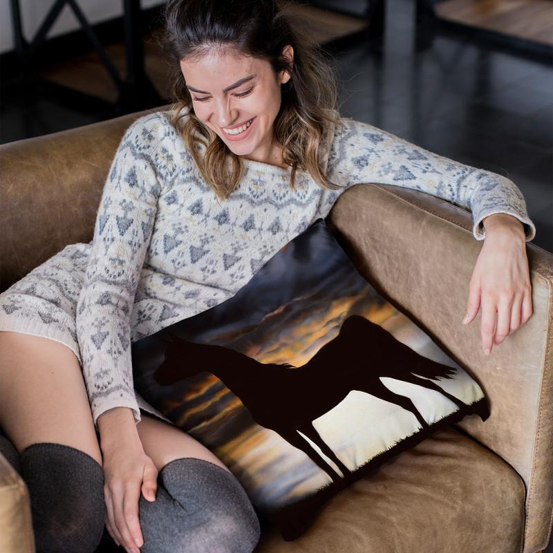 Majestic Beauty Throw Pillow By Jenny Newland - All About Vibe